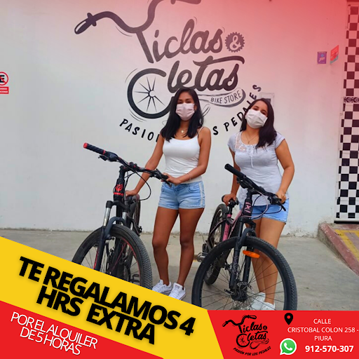 Ticlas & Cletas - Bike Store