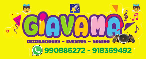 DECORACIONES TOLDOS & EVENTOS GIAVAMA AM KJ MD GIAVAMA